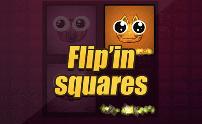 Flipin Squares - Match Pairs Banner
