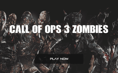 Call of Ops 3 Zombies Banner