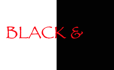 Black & White Banner