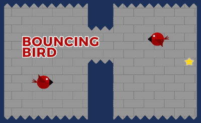 Bouncing Bird Banner
