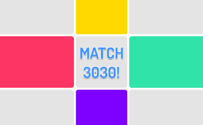 Match 3030! Banner