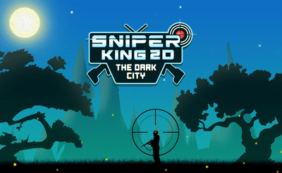 Sniper King 2D The Dark City Banner
