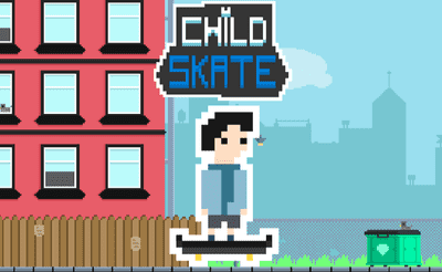 Child Skate Banner