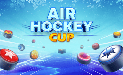 Air Hockey Cup Banner