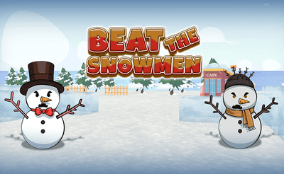 Beat the Snowmen 3D Banner