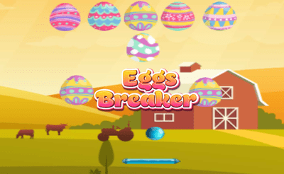 Eggs Breaker Game Banner