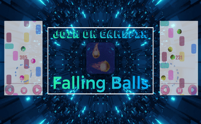 Ball Falling Match Color Banner
