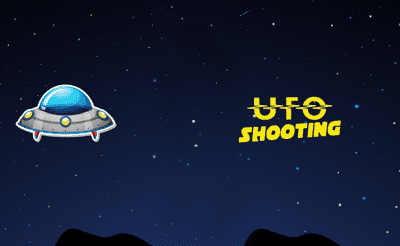 UFO Shooting Game Banner