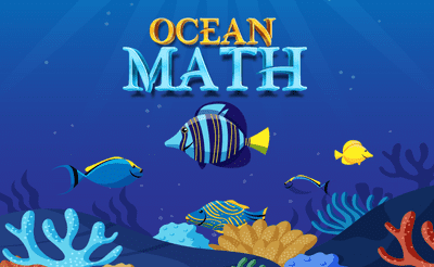 Ocean Math Game Online Banner