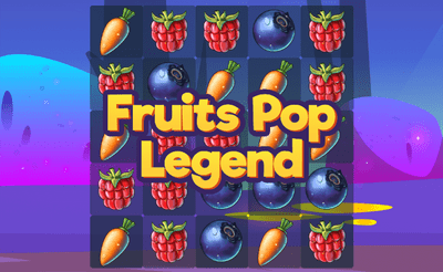 Fruits Pop Legend Banner