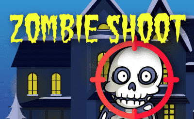 Zombie Shoot Haunted House Banner