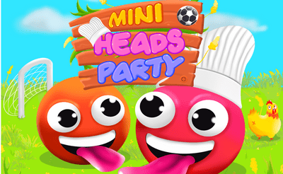 Mini Heads Party Banner