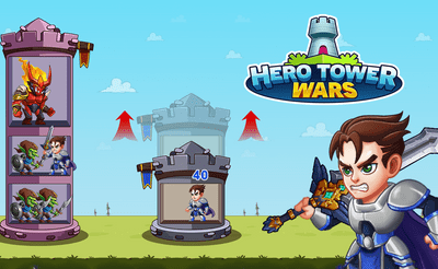 Hero Tower Wars Banner