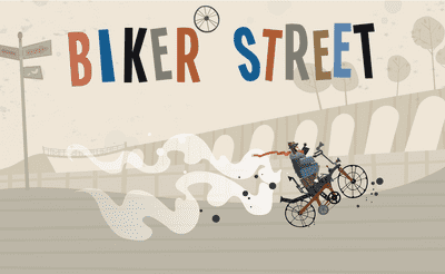 Biker Street Banner