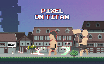 Pixel on Titan Banner