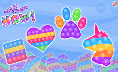 Pop It Fidget Now Banner