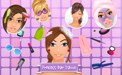 Princess Hair Spa Salon Banner