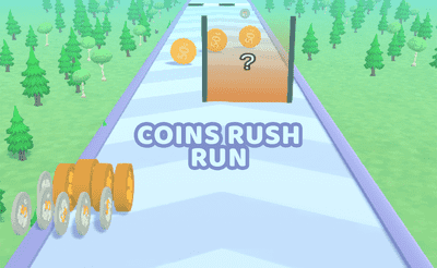 Coins Rush Run Banner
