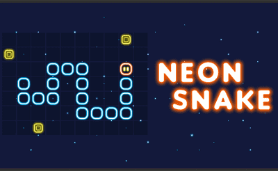 Neon Snake Banner