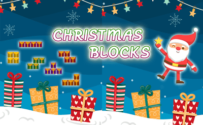 Christmas Blocks Banner