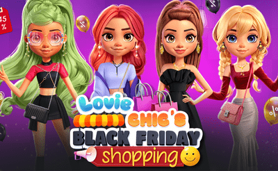 Lovie Chics Black Friday Shopping Banner