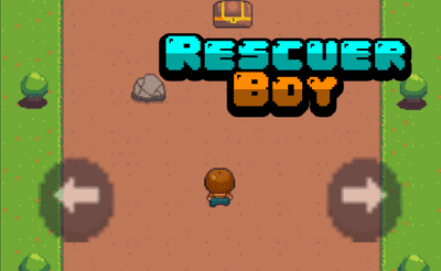 Rescuer Boy Banner