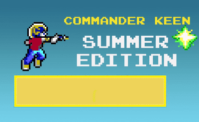 Commander Keen Summer Edition Banner