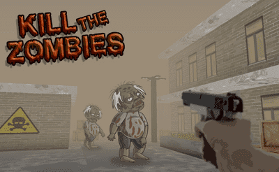 Kill The Zombies 3D Banner