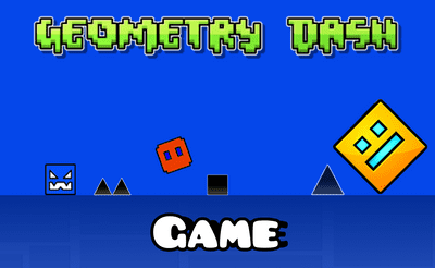 Geometry Dash Game Banner