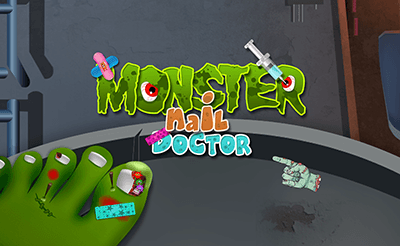 Monster Nail Doctor Banner