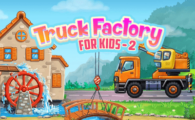 Truck Factory for Kids 2 Banner