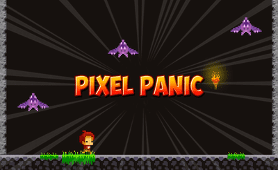 Pixel Panic Banner