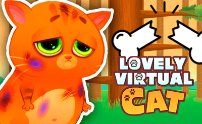 Lovely Virtual Cat Banner