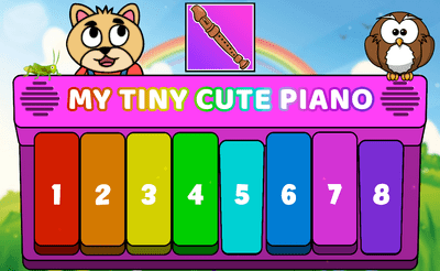 My Tiny Cute Piano Banner
