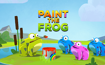 Paint the Frog Banner