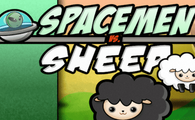 Alien Vs Sheep Banner