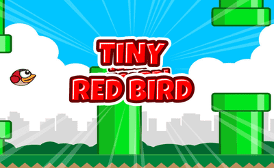Tiny Red Bird Banner