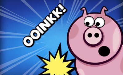 Don't Drop the Pig Banner