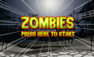 Tiny Zombies Banner