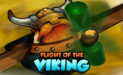 Flight of The Viking Banner