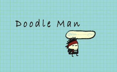 Doodle Man Banner