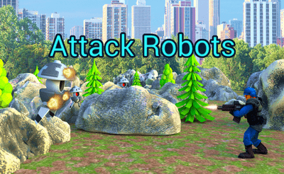Attack Robots Banner