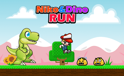 Niko and Dino Run Banner