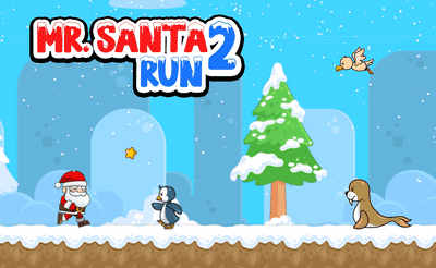 Mr Santa Run 2 Banner