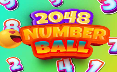 2048 Number Ball Banner
