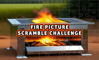 Fire Picture Scramble Challenge Banner
