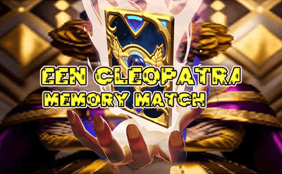 Queen Cleopatra Memory Match Banner
