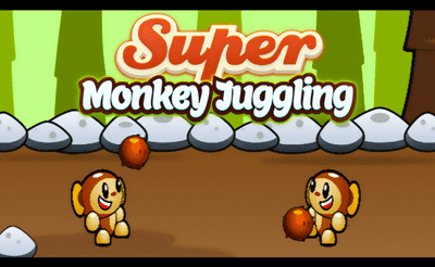 Super Monkey Juggling Banner