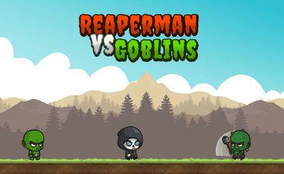 Reaperman vs Goblins Banner