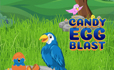 Candy Egg Blast Banner